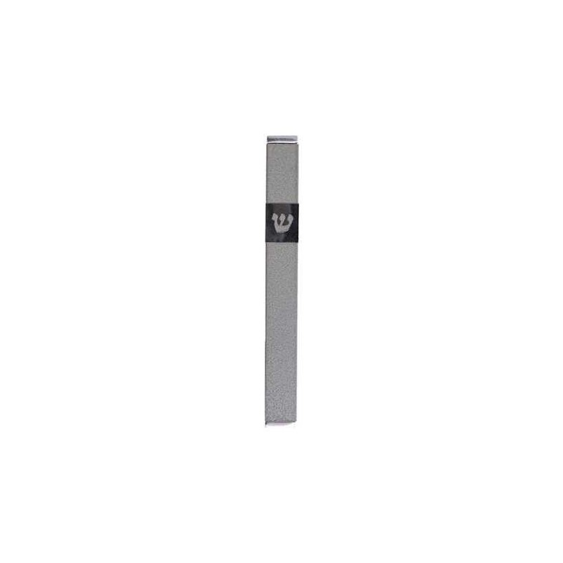 Mezuzah Case Shin Stainless Steel 12 cm | Mezuzahs | Judaica