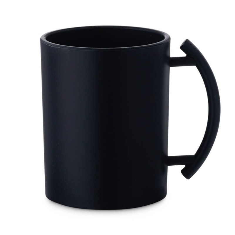 Acrylic Washing Cup Black With Black Handles | Washing Cups | Judaica