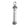 Sterling Silver 10 Commandments Mezuzah Pendant -  | Jewelry | Judaica
