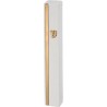 Concrete Polymer Mezuzah Case 20 Cm - White Color | Mezuzahs | Judaica
