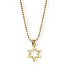 Golden Star of David Necklace made from Rocket | Jewelry | Judaica