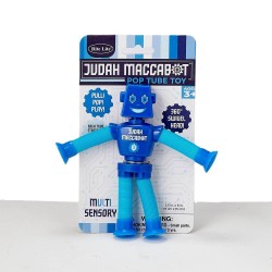 Chanukah "Judah Maccabot" Pop Tube Toy | All Judaica | Judaica