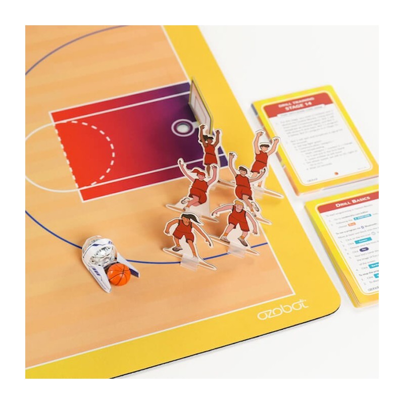 Ozobot Challenge Mat Basketball | All Judaica | Judaica