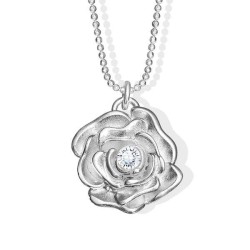 Rose Necklace made from Iron Dome | Jewelry | Judaica