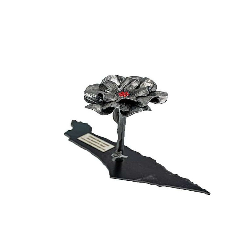 Petite Rose made from Rockets by Yaron Bob | Candle Holders | Judaica