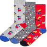 Happy Socks Adult 3-Pack Donut Socks | Apparel | Judaica