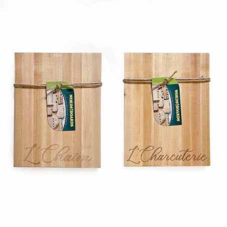 Words with Boards - L'chaim/L'Charcuterie Maple Bo | Home Goods | Juda