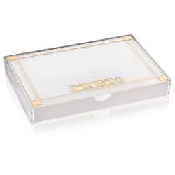 Classic 2.0 Hadlokas Neiros Tray with Drawer | Hanukkah | Judaica