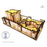 Touchwood Design The Second Temple - Gold colored  | All Judaica | Jud