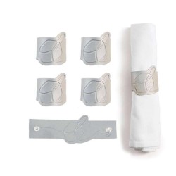 Leather Dreidel Napkin Wraps | Hanukkah | Judaica