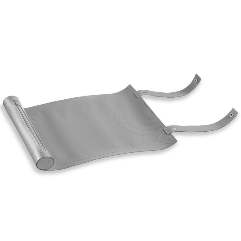 Large Leather Menorah Tray | Hanukkah | Judaica