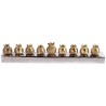 Pomegranate Strip Menorah | Hanukkah | Judaica