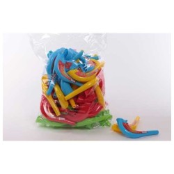 Round Neon Colored Toy Shofar - Assorted Colors | Rosh Hashanah | Juda