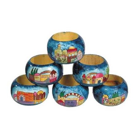 Jerusalem Napkin Rings | Home Goods | Judaica