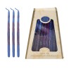 Premium Handcrafted Hanukkah Candles - Aqua | Hanukkah | Judaica