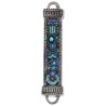 Embroidered Beads Mezuzah Case | Mezuzahs | Judaica