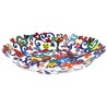 Hearts Laser Cut Hand Painted Bowl | Home Goods | Judaica