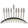 Modern Electric Arch Menorah | Hanukkah | Judaica