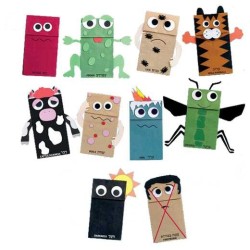 10 Plagues Hand Puppets Kit | Passover | Judaica
