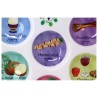 Plastic Disposable Multi-Color Seder Plate | Passover | Judaica