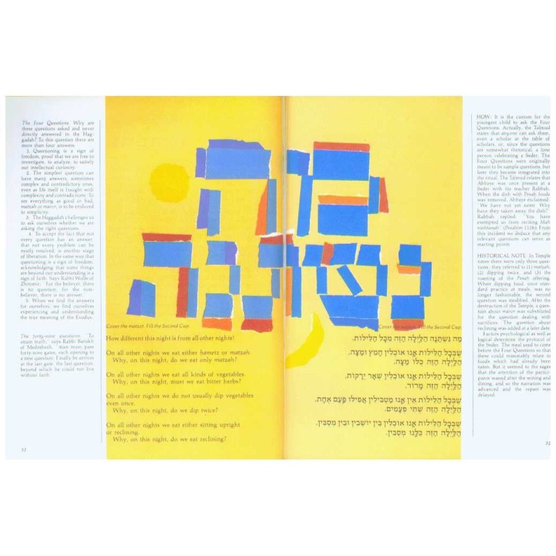 The Feast of Freedom Passover Haggadah | Passover | Judaica