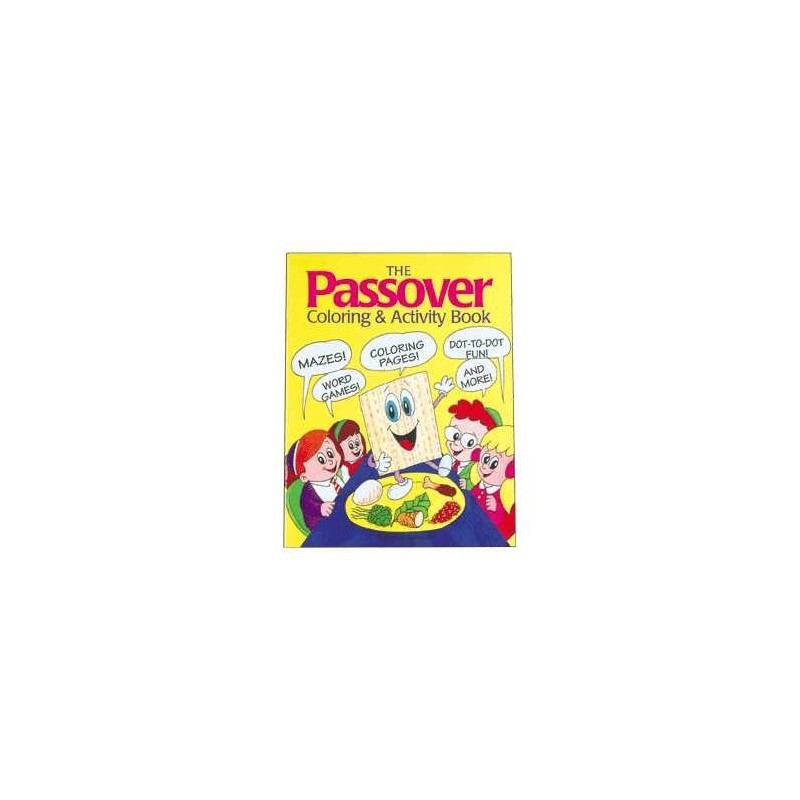 The Passover Coloring & Activity Book | Books | Judaica