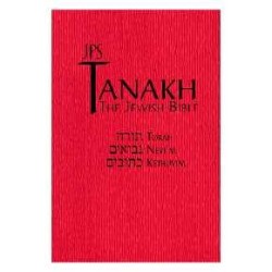 JPS Tanakh: The New Translation in English - Red | Books | Judaica