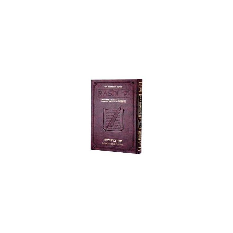 Artscroll Chumash Rashi: Beraishis/Genesis | Books | Judaica