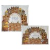 Rustic Jerusalem Matzah Cover | Passover | Judaica