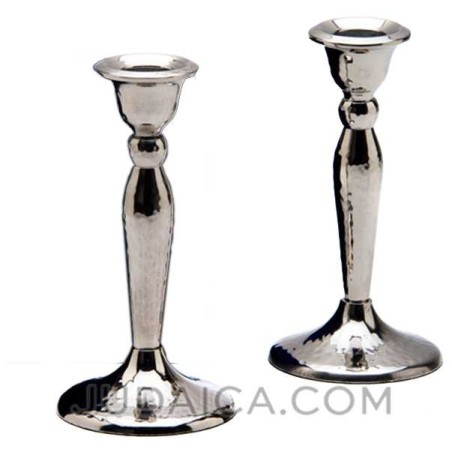 Stainless Steel Candlesticks | Candle Holders | Judaica