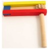 Colorful Wood Gragger | Purim | Judaica