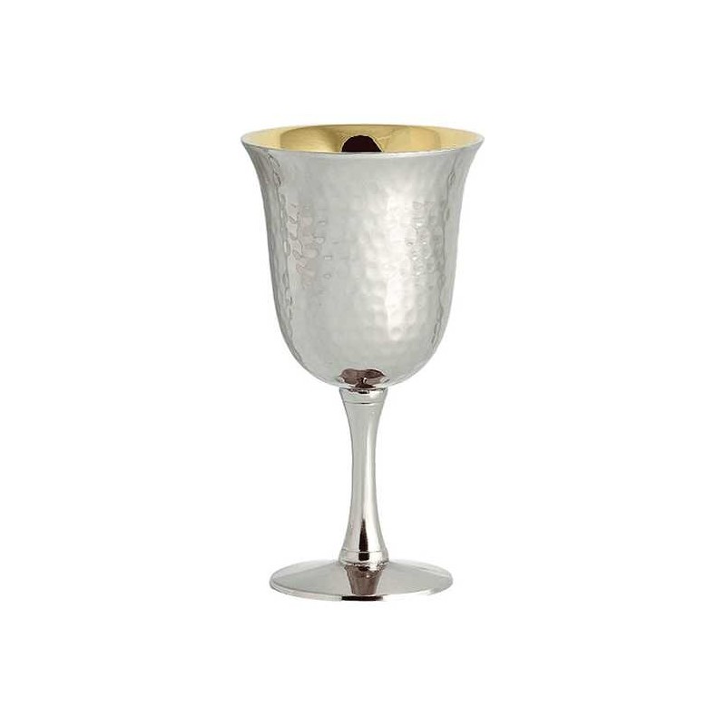 Hammered Kiddush Cup | Kiddush Cups | Judaica