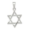 Sterling Silver High Polish Star of David Pendant | Jewelry | Judaica