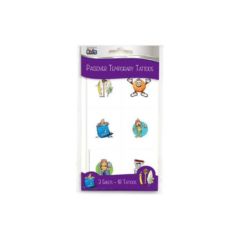 Passover Temporary Tattoos | Passover | Judaica
