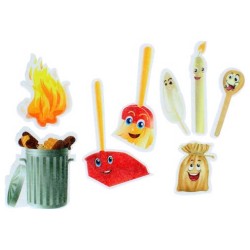 Passover Chametz Free Foam Door hangers - Set of 3 | Passover | Judaic