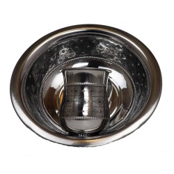 Elegant Silver Diamond/Dotted Design Washing Set | Washing Cups | Juda