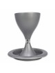 Silver Anodized Aluminum Kiddush Cup By Yair Emanu | Kiddush Cups | Ju