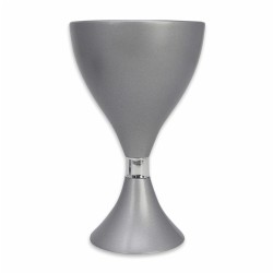 Silver Anodized Aluminum Kiddush Cup By Yair Emanu | Kiddush Cups | Ju