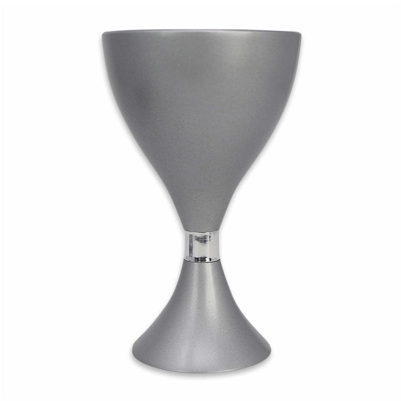 Silver Anodized Aluminum Kiddush Cup By Yair Emanu | Kiddush Cups | Ju