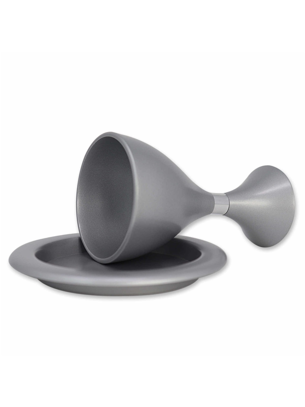 Silver Anodized Aluminum Kiddush Cup By Yair Emanu | Kiddush Cups | Ju