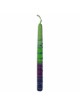 Sunrise Taper Candles - 10 - Green | Artists and Designers | Judaica