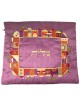 Purple Raw Silk Jerusalem Vista Tallit Set By Yair | Tallit/Tallis | J