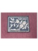 Purple Raw Silk Jerusalem Vista Tallit Set By Yair | Tallit/Tallis | J