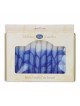 Blue Tree Style Shabbat Candle 12 Pack By Safed Ca | Artists and Desig