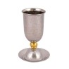Silver Fitted Anodized Kiddush Cup By Yair Emanuel | Kiddush Cups | Ju