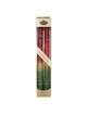 Rainbow Taper Candles - 10 - Maroon | Artists and Designers | Judaica