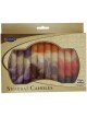 Cream Mixed Shabbat Candle 12 Pack By Safed Candle | Artists and Desig