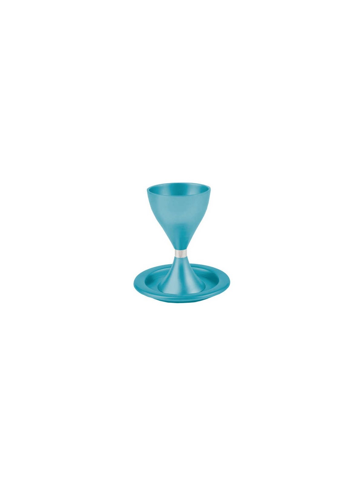 Turquoise Anodized Aluminum Kiddush Cup By Yair Em | Kiddush Cups | Ju