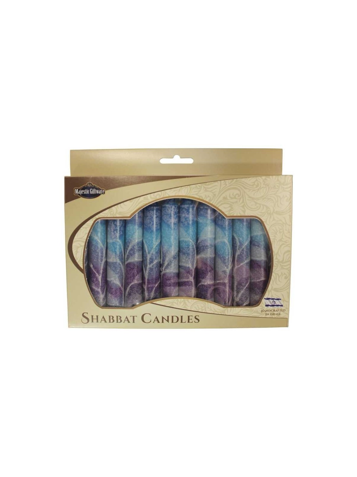 Fantasy Style Shabbat Candles | Artists and Designers | Judaica