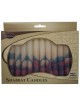 Pink Tree Style Shabbat Candle 12 Pack By Safed Ca | Shabbat Candles &